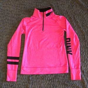 PINK Pink & Black Pullover Small